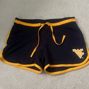 Colosseum WVU Blue and Gold Athletic Shorts